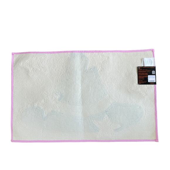 Halloween WITCH HAT Bathroom Rug 20x32 Spooky Posh Pink Home Decor by Avanti New - Picture 5 of 7